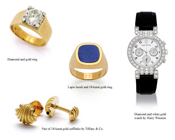 Mens jewellery through the ages