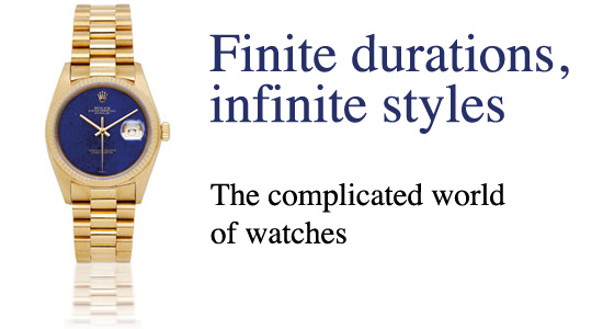 Rolex 'Oyster Perpetual Datejust' in 18-karat yellow gold, with 'President' bracelet and lapis lazuli dial 